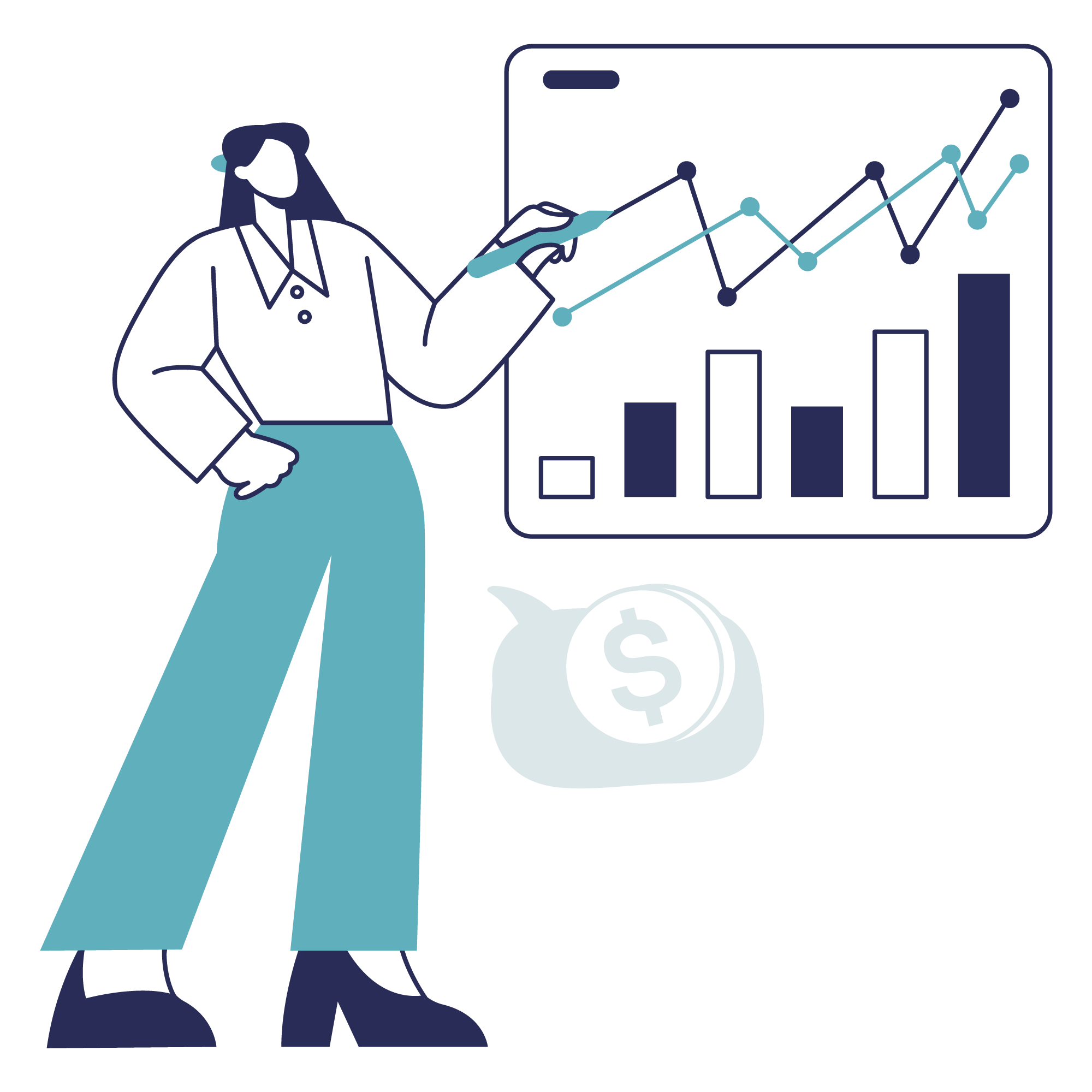Annual Report Illustration